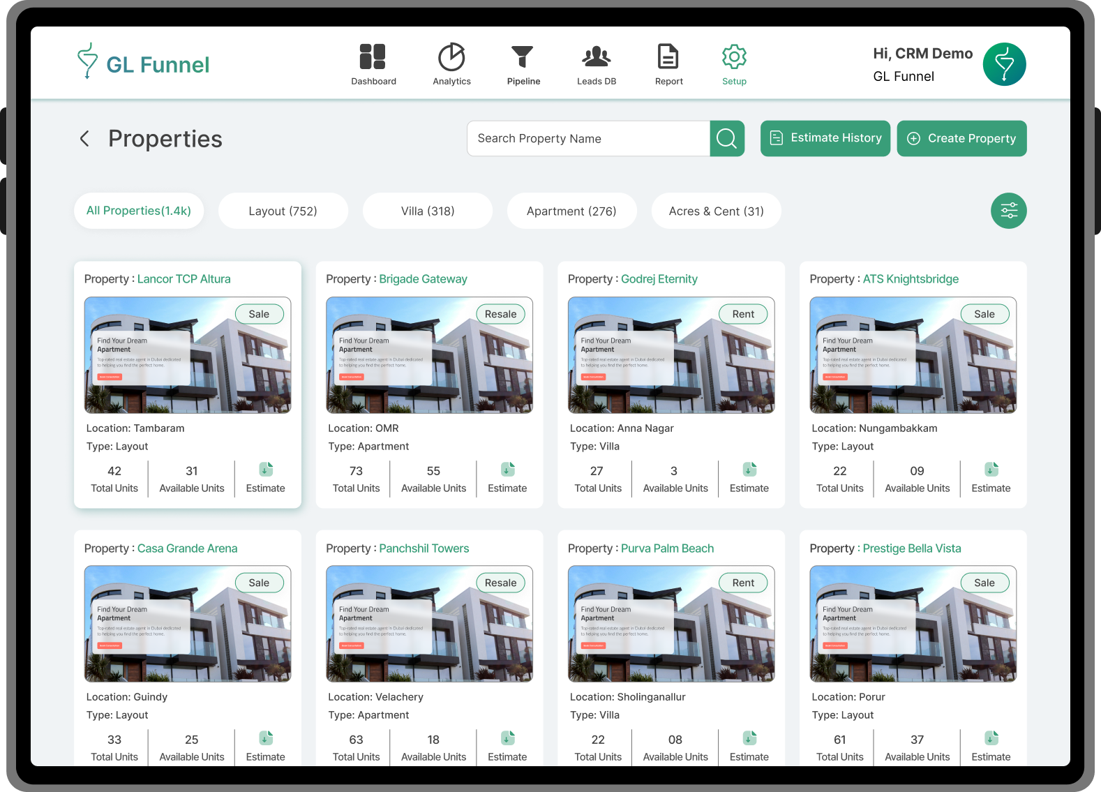 property mockup
